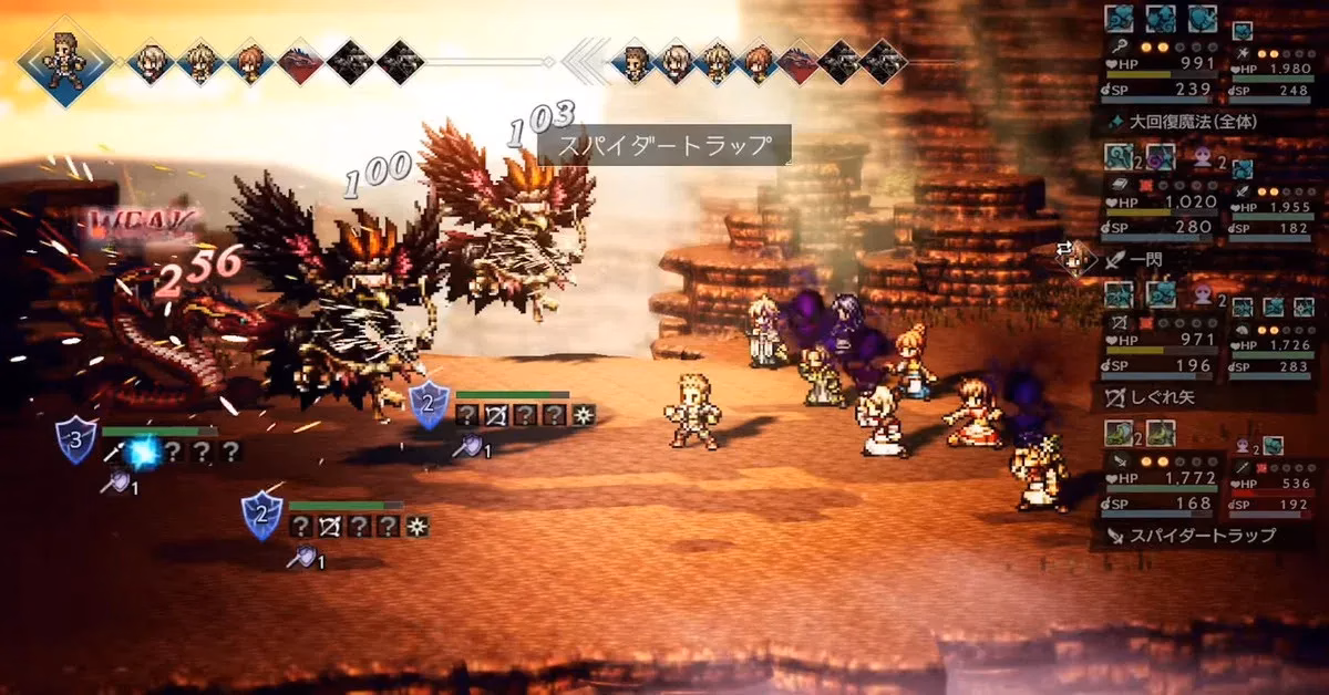 Champions of the Continent brought Octopath to mobile platforms